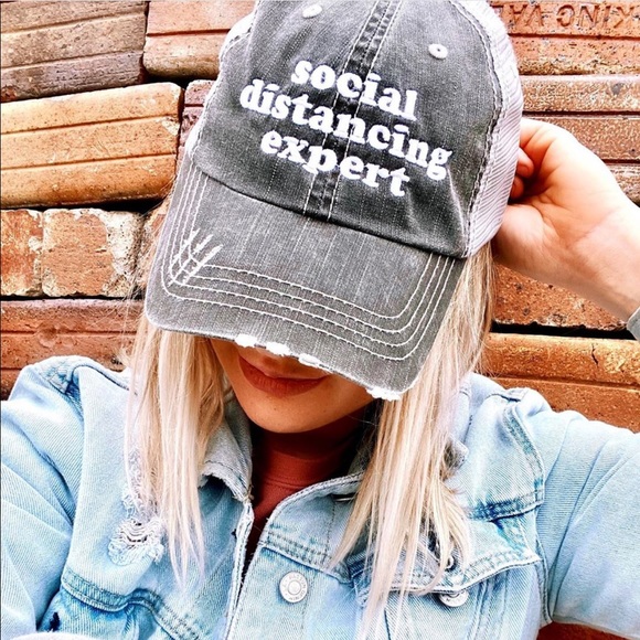 Accessories - 🆕 Social Distancing Expert Baseball Cap